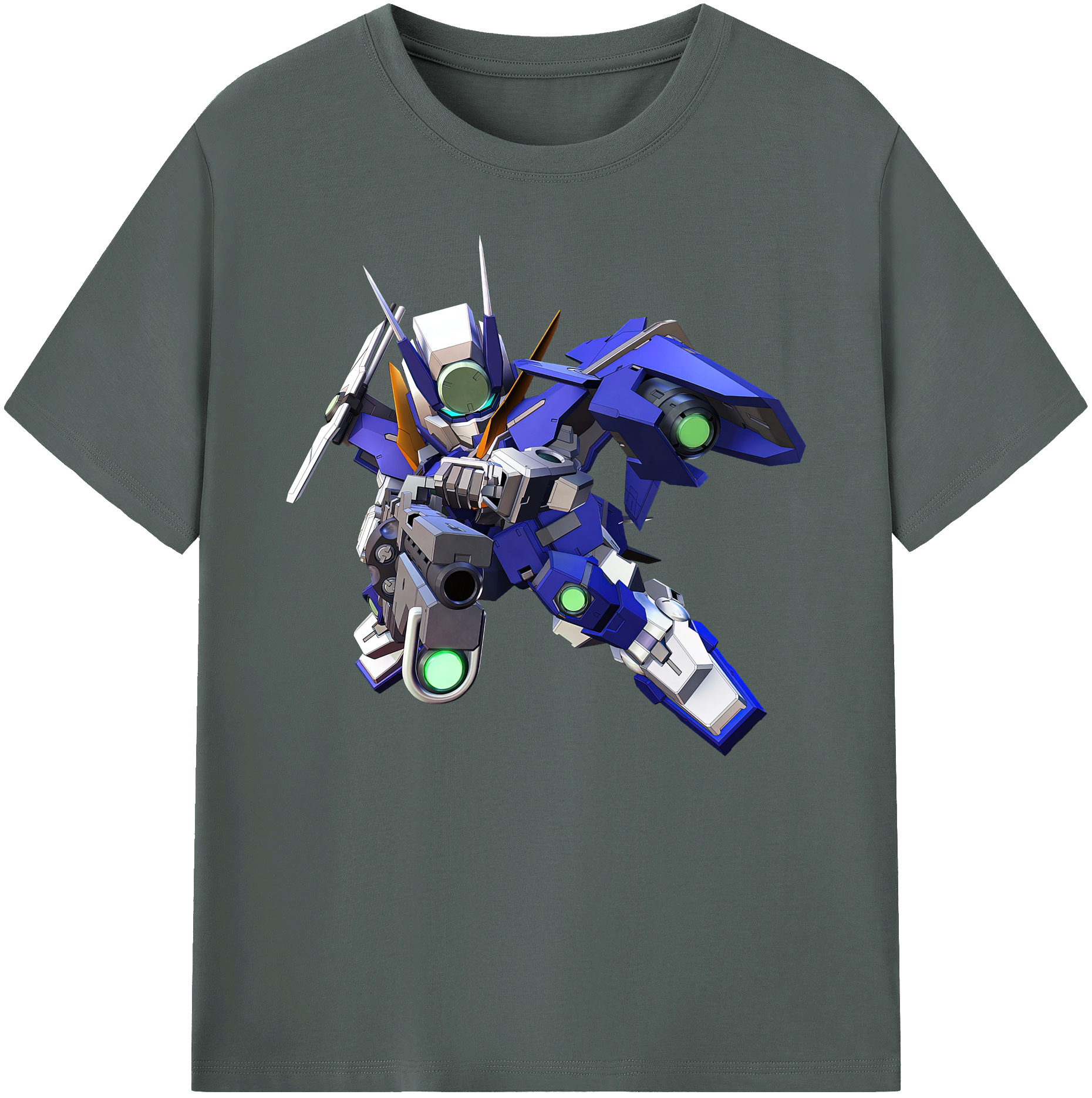 （画像用） 機動戦士ガンダム Mobile Suit Gundam 綿100％ メンズ半袖Tシャツ｜肌触りやわらか＆通気性